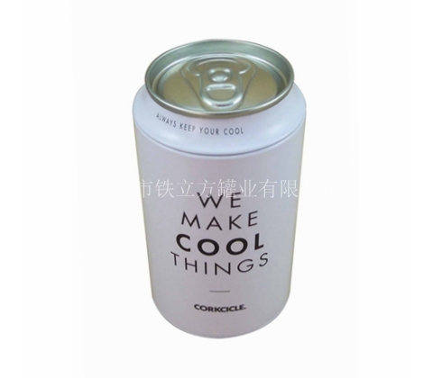 白色假可(kě)乐罐